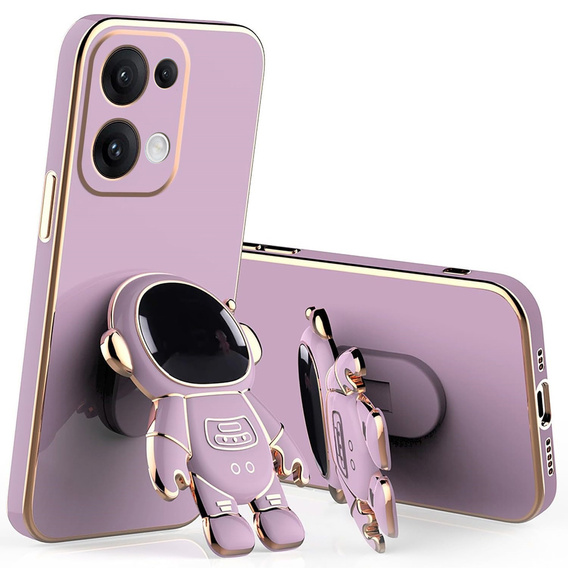 Pouzdro pro Oppo Reno 13, Astronaut, fialové