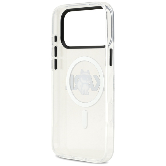 Pouzdro Karl Lagerfeld IML Choupette MagSafe pro iPhone 17 Pro