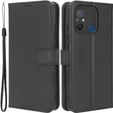 Klopové pouzdro pro Xiaomi Redmi 12C, Wallet, Smart Magnet, černé