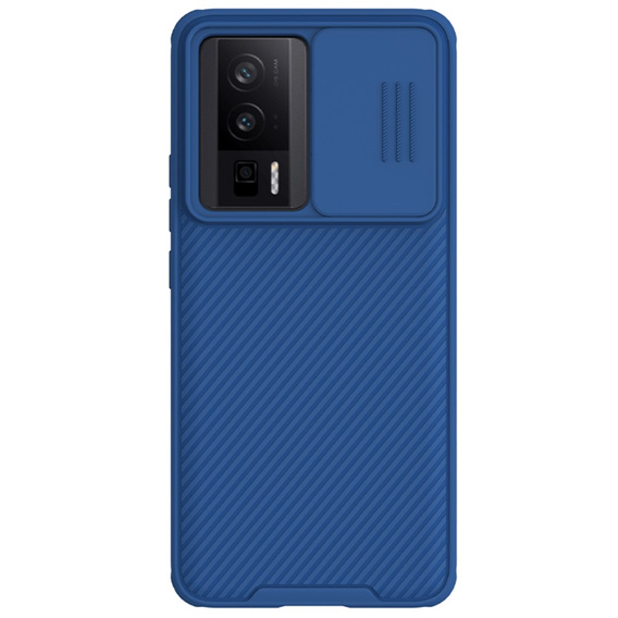 Pouzdro pro Poco F5 Pro, obrněné Nillkin, CamShield Pro, modré