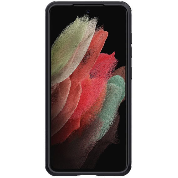 Pouzdro pro Samsung Galaxy S21 FE, obrněné Nillkin, CamShield Pro, černé