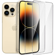 2x tvrzené sklo ERBORD 9H Hard Glass na displeji pro iPhone 14 Pro