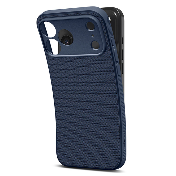 Pouzdro Spigen Liquid Air pro iPhone 17 Pro, námořnická modř