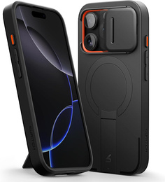 Pouzdro pro iPhone 16 Pro, Suritch Shockproof, pro MagSafe, černé