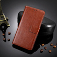 Klopové pouzdro pro Xiaomi 12T / 12T Pro, Crazy Horse Wallet, hnědé