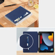 Pouzdro pro iPad 10.2 2021 / 2020 / 2019, Business Card and Pen Slot, modré