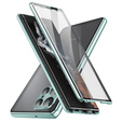Pouzdro pro Samsung Galaxy S23 Ultra, Magnetic Dual Glass, zelené