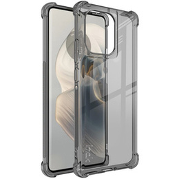 IMAK pouzdro pro Motorola Edge 50 Pro, Dropproof, transparentní / černé