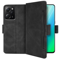 Klopové pouzdro pro Xiaomi Poco X5 Pro 5G, Card Slot, černé