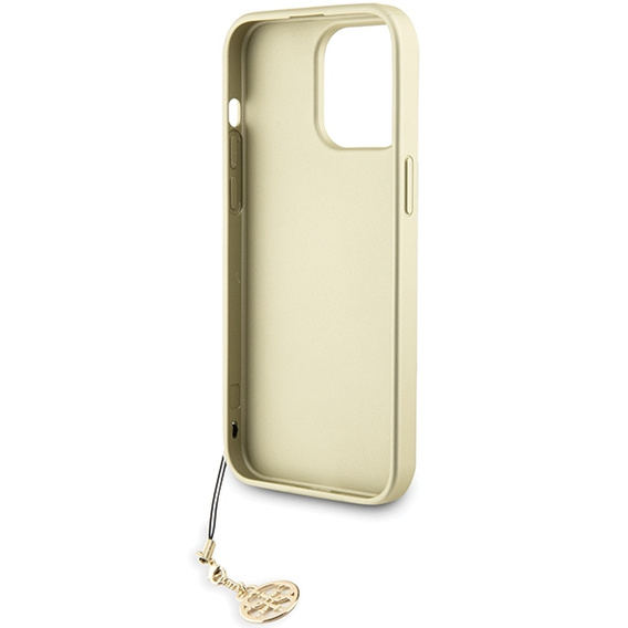Pouzdro Guess 4G Charms s přívěskem pro iPhone 15 Pro