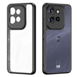 Pouzdro DuxDucis pro Motorola Edge 50 Neo / Motorola ThinkPhone 25, Aimo case, transparentní / černé