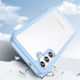 Pouzdro pro Samsung Galaxy A14 4G/5G, Fusion Hybrid, transparentní / modré