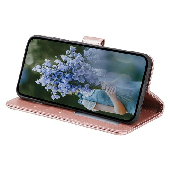 Klopové pouzdro pro Samsung Galaxy A55 5G, Mandala Flower, zelené