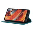 Flipové pouzdro pro Honor 200 Lite, Split Leather, zelené