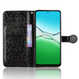 Flipové pouzdro pro Oppo A5 5G / A5m, Wallet Rhombus, černé