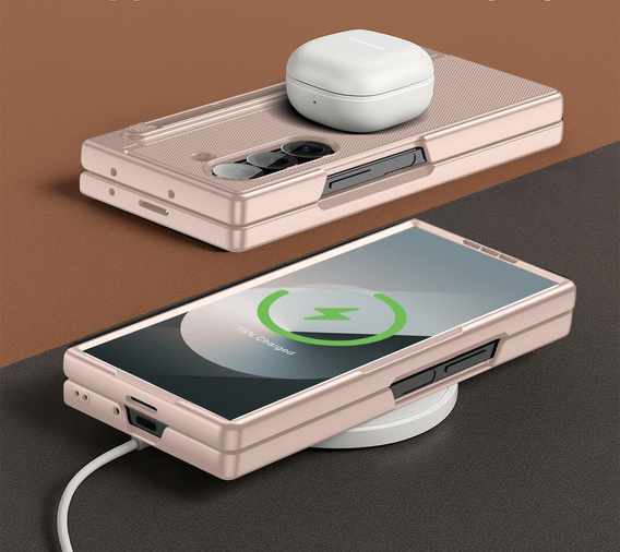 Skleněné pouzdro s plnou 360° ochranou pro Samsung Galaxy Z Fold7 5G