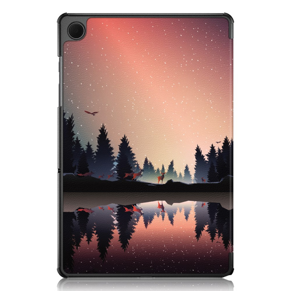 Pouzdro pro Samsung Galaxy Tab A9+, Smartcase, evening landscape