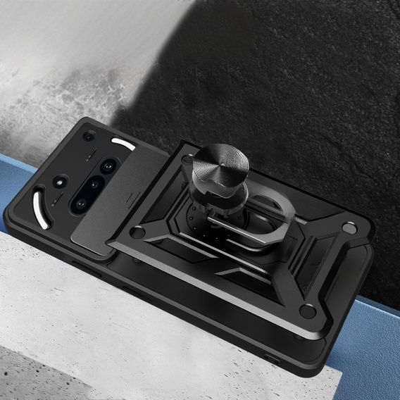 Pouzdro pro Nothing Phone 3a, CamShield Slide, černé