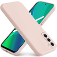 Pouzdro pro Samsung Galaxy S21 FE, Silicone Lite, růžové
