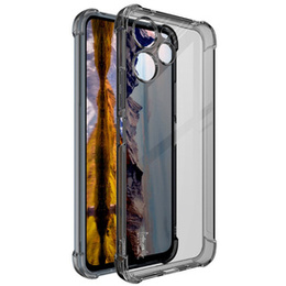 IMAK pouzdro pro Xiaomi Redmi 12 4G, Dropproof, transparentní / černé