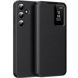 Flipové pouzdro pro Samsung Galaxy S25, Smart View Wallet, černé