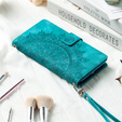 Klopové pouzdro pro Xiaomi Redmi Note 13 Pro 4G / Xiaomi Redmi Note 14S / Xiaomi Poco M6 Pro 4G, Mandala, zelené