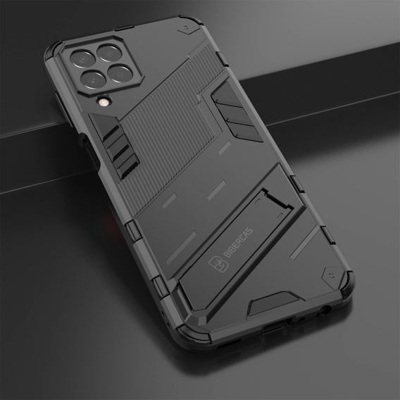Pouzdro pro Samsung Galaxy M33 5G, Military kickstand, černé