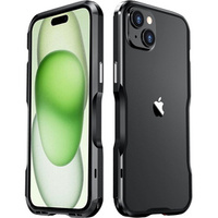 Pouzdro LUPHIE pro iPhone 15, Armor Bumper, černé