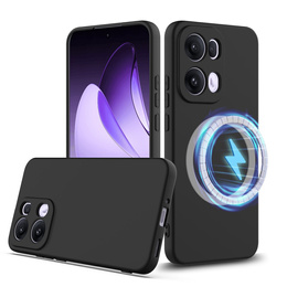 Pouzdro pro Oppo Reno13 Pro 5G, Silicone MagSafe, černé