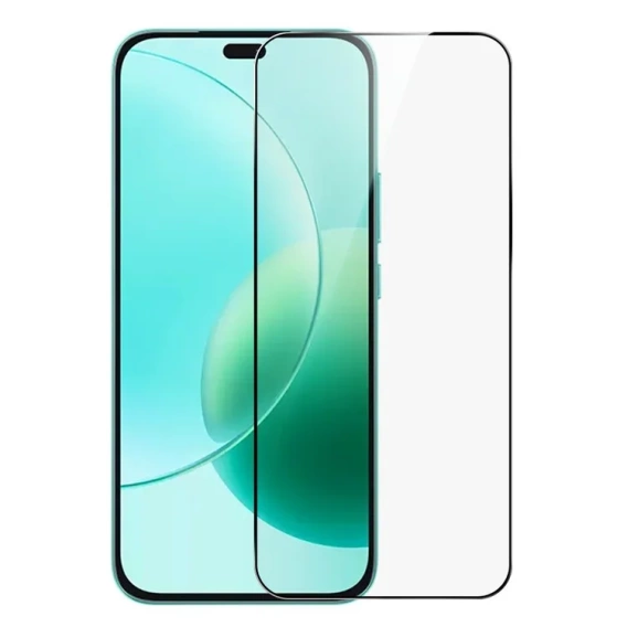 3D tvrzené sklo pro Honor 400 Lite, černý rámeček