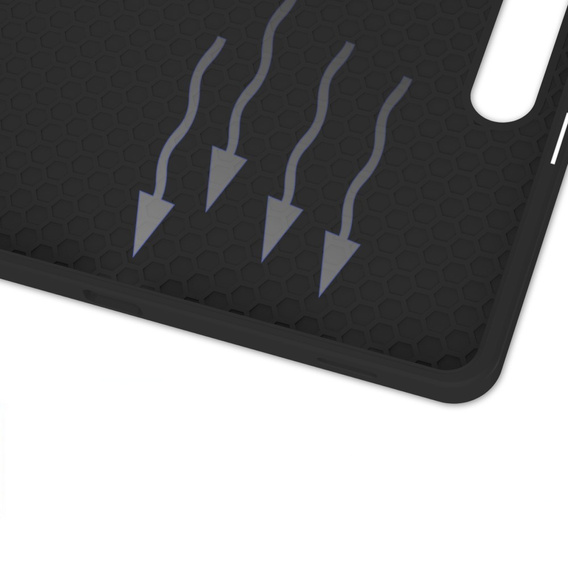 Pouzdro pro Samsung Galaxy Tab S10+ Plus, Smartcase s prostorem pro stylus, černé