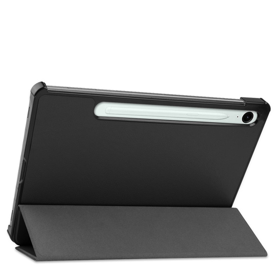 Pouzdro pro Samsung Galaxy Tab S9 FE, trojité, černé