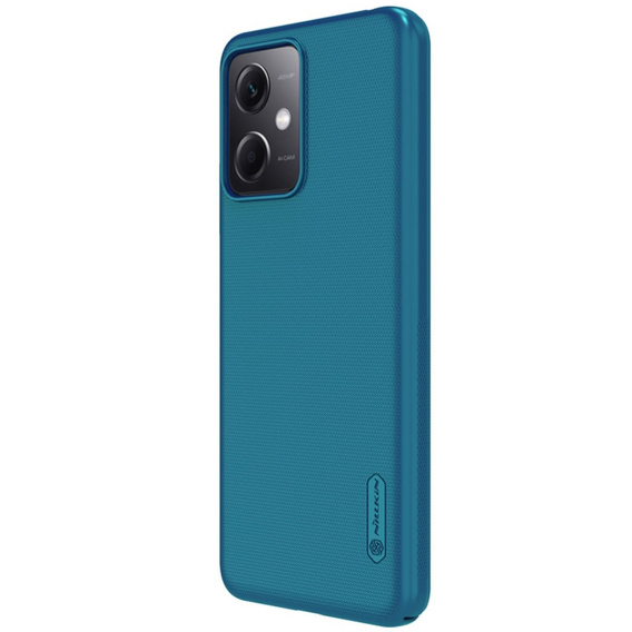 Pouzdro NILLKIN pro Xiaomi Redmi Note 12 5G / POCO X5 5G, Super Frosted Shield Case, modré