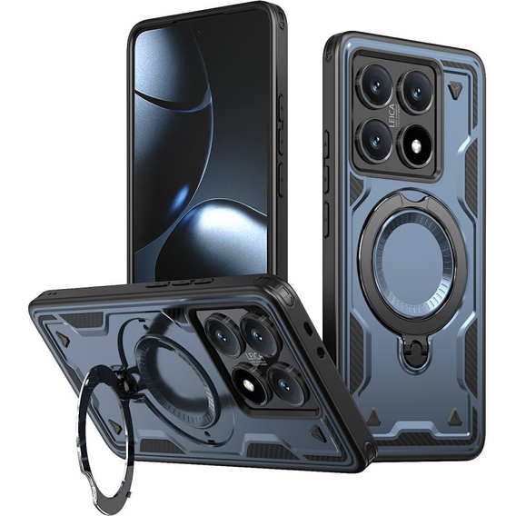 Pouzdro pro Xiaomi 14T, Military MagSafe, modré