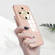 Pouzdro pro Honor Magic 6 Lite 5G, Glamour CamShield, růžové rose gold