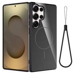 Pouzdro pro Samsung Galaxy S25 Ultra, GKK Leather, černé