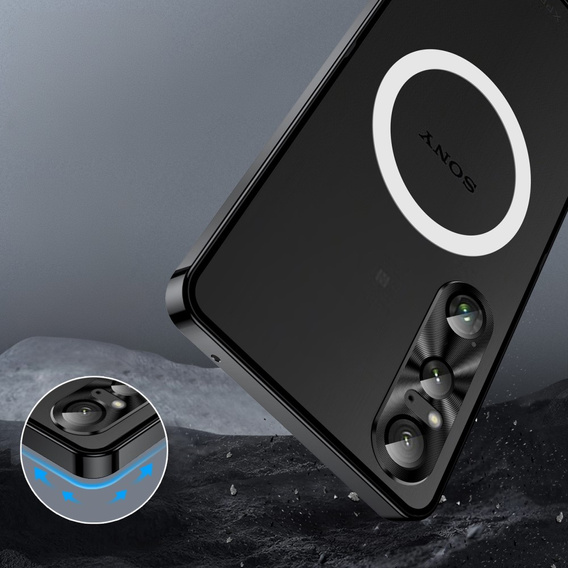 Ochranné pouzdro na fotoaparát pro Sony Xperia 1 VI, CamShield MagSafe, černé