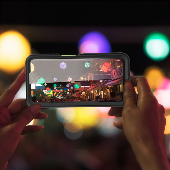 Vodotěsné pouzdro IP68 pro Samsung Galaxy A25 5G, Redpepper, černé