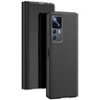 Pouzdro pro Xiaomi 12T / 12T Pro, Clear View, černé