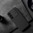 Pouzdro pro Samsung Galaxy A55 5G, obrněné Nillkin, CamShield Pro, černé