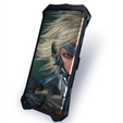 Pancéřové pouzdro pro ZTE nubia Red Magic 10 Pro+ 5G, Aluminum Alloy, černé