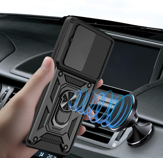 Pouzdro pro Motorola Moto G86 5G, CamShield Slide, černé