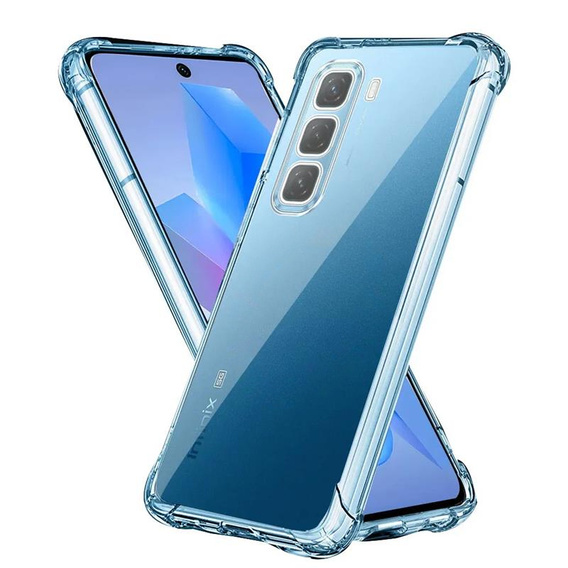 Pouzdro pro Infinix Hot 50 4G, Dropproof, průhledné