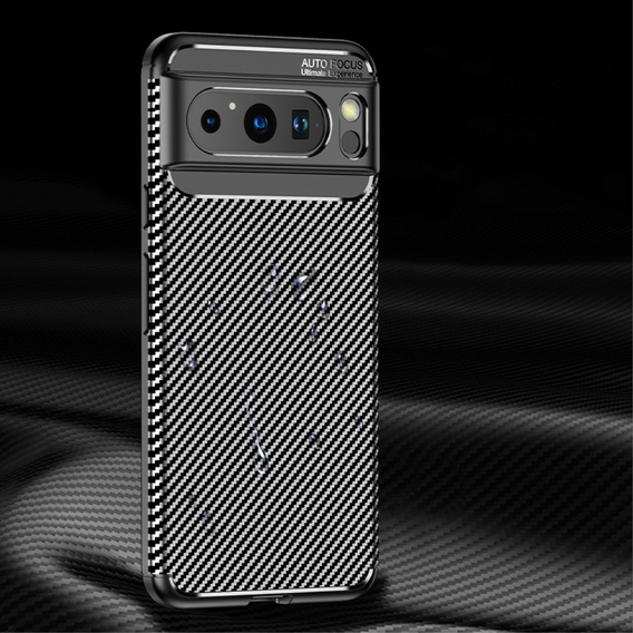 Pouzdro pro Google Pixel 8 Pro, Carbon Gel, černé