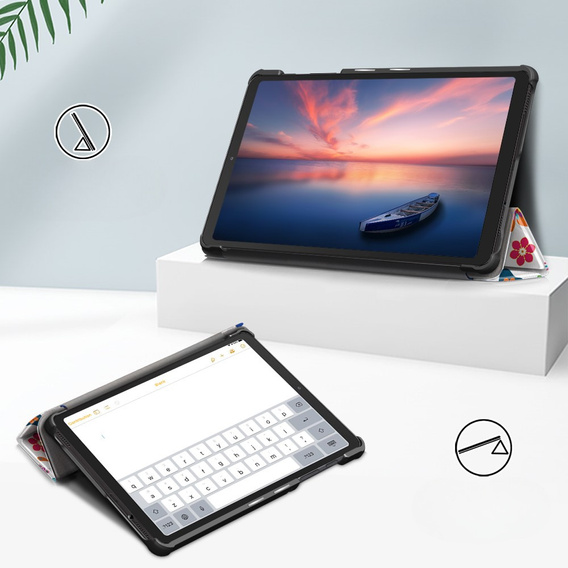 Pouzdro pro Samsung Galaxy Tab A7 Lite, Smartcase, Butterfly