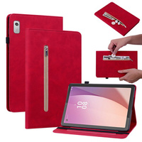 Pouzdro pro Lenovo Tab M9, Wallet Pen Slot, červené