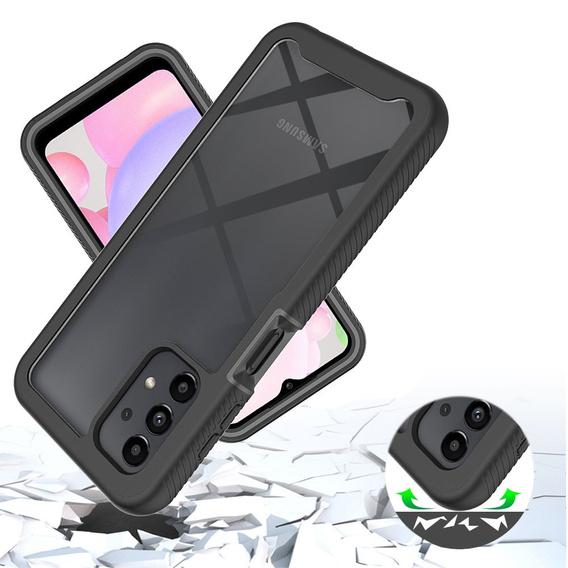 Pouzdro pro Samsung Galaxy A13 4G, Shockproof, s fólií, modré