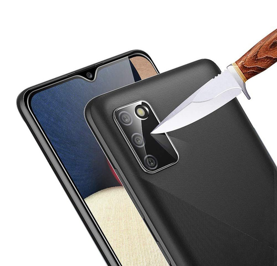 Tvrzené sklo na fotoaparát pro Samsung Galaxy A02S / A03S, průhledné