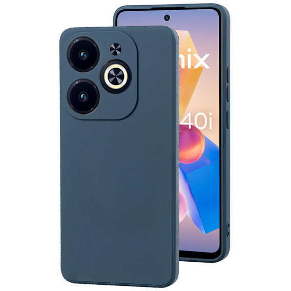 Pouzdro pro Infinix Hot 40i, Silicone Lite, modré