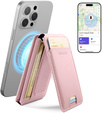 Magnetická peněženka s lokalizací, NFC a kolébkou pro iPhone 16 Pro